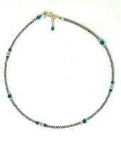 Halskette Giura Dame in Silber Labradorite 7FSH/CL11LAG - 7FSH/CL11LAG
